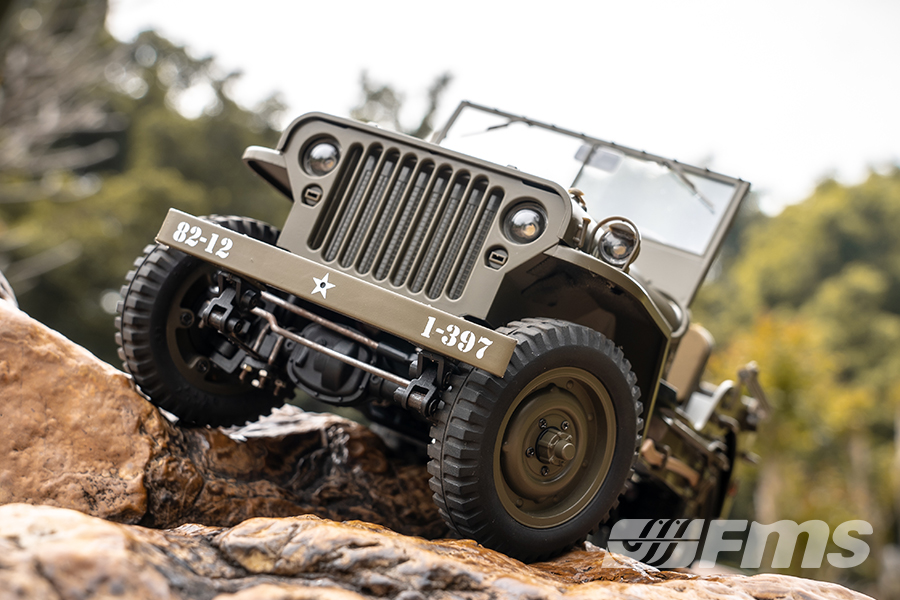 Jeep Willys MB 1/12 Scale R/C Vehicle Gallery Image 37