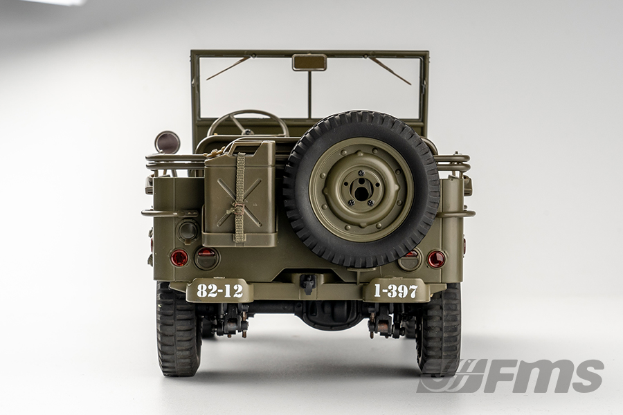Jeep Willys MB 1/12 Scale R/C Vehicle Gallery Image 12