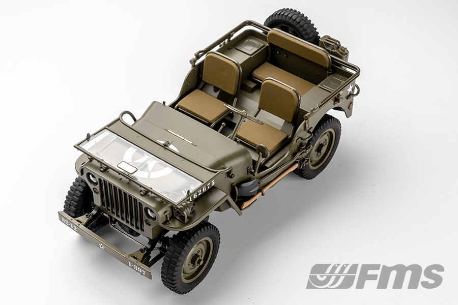 Jeep Willys MB 1/12 Scale R/C Vehicle Gallery Image 15