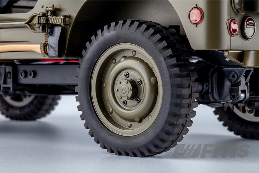 Jeep Willys MB 1/12 Scale R/C Vehicle Gallery Image 20