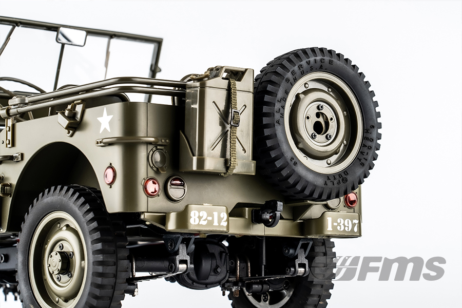 Jeep Willys MB 1/12 Scale R/C Vehicle Gallery Image 18