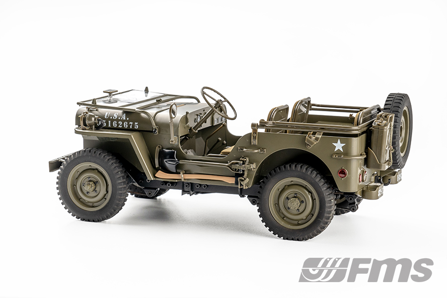 Jeep Willys MB 1/12 Scale R/C Vehicle Gallery Image 14