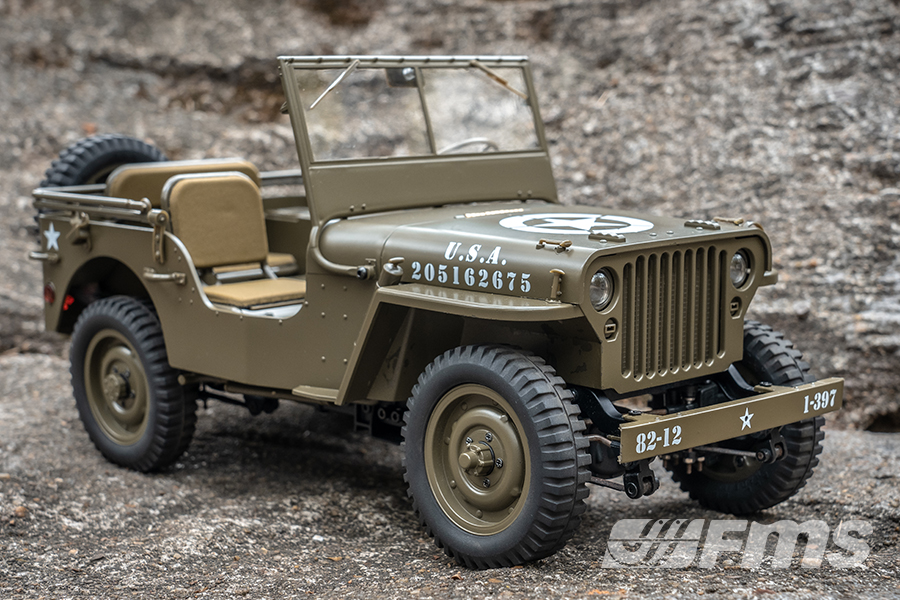 Jeep Willys MB 1/12 Scale R/C Vehicle Gallery Image 36