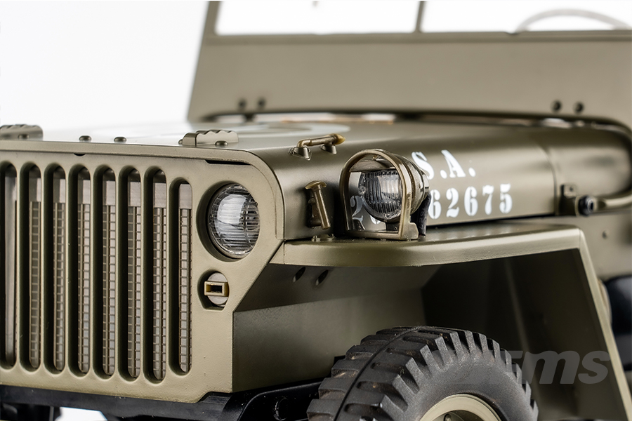 Jeep Willys MB 1/12 Scale R/C Vehicle Gallery Image 17