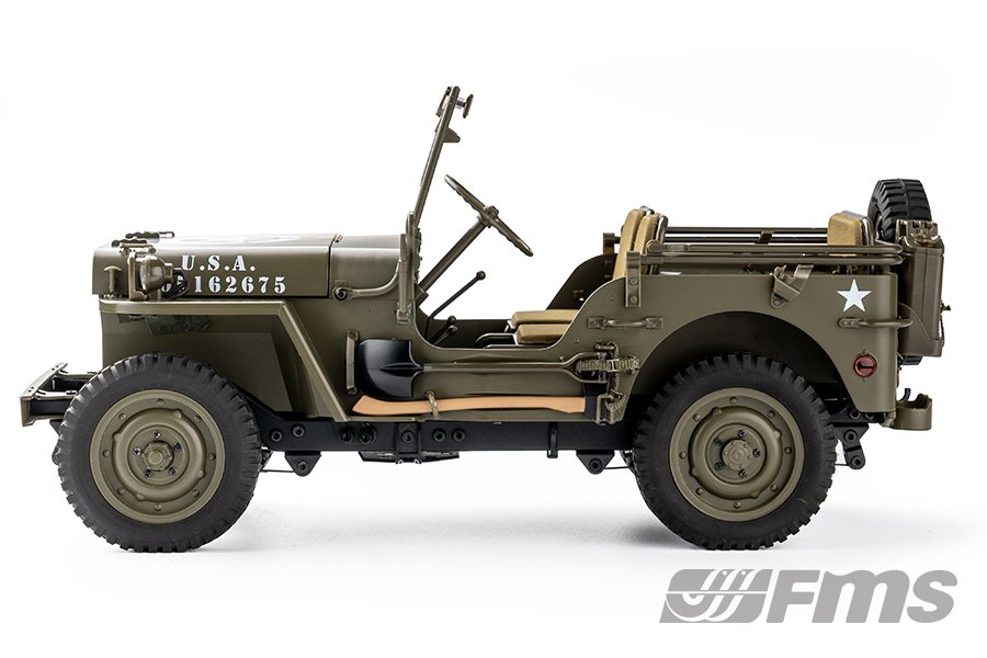 Jeep Willys MB 1/12 Scale R/C Vehicle Gallery Image 8