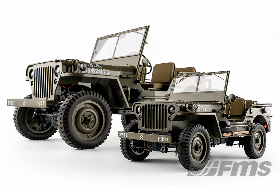 Jeep Willys MB 1/12 Scale R/C Vehicle Gallery Image 28