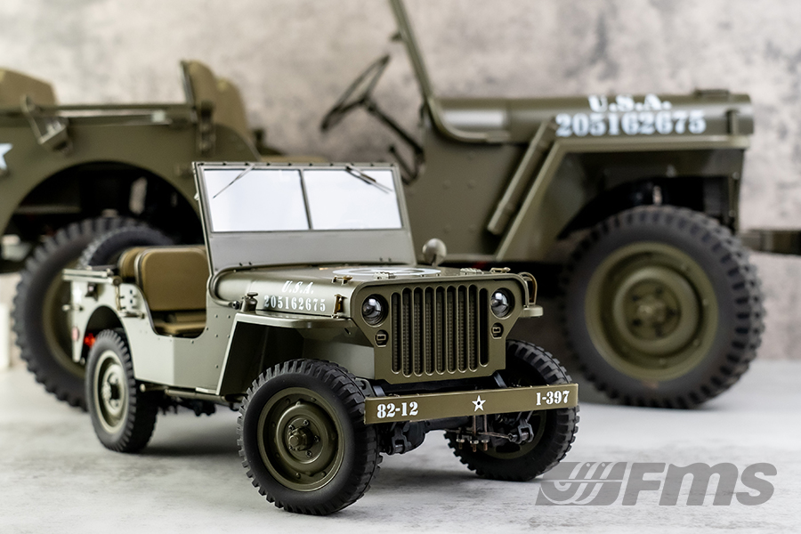 Jeep Willys MB 1/12 Scale R/C Vehicle Gallery Image 27