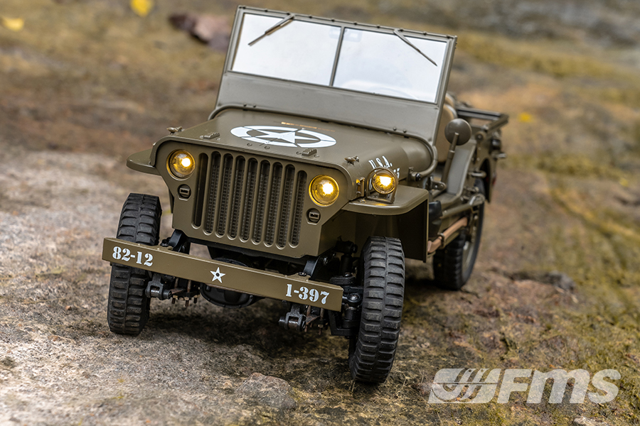 Jeep Willys MB 1/12 Scale R/C Vehicle Gallery Image 30