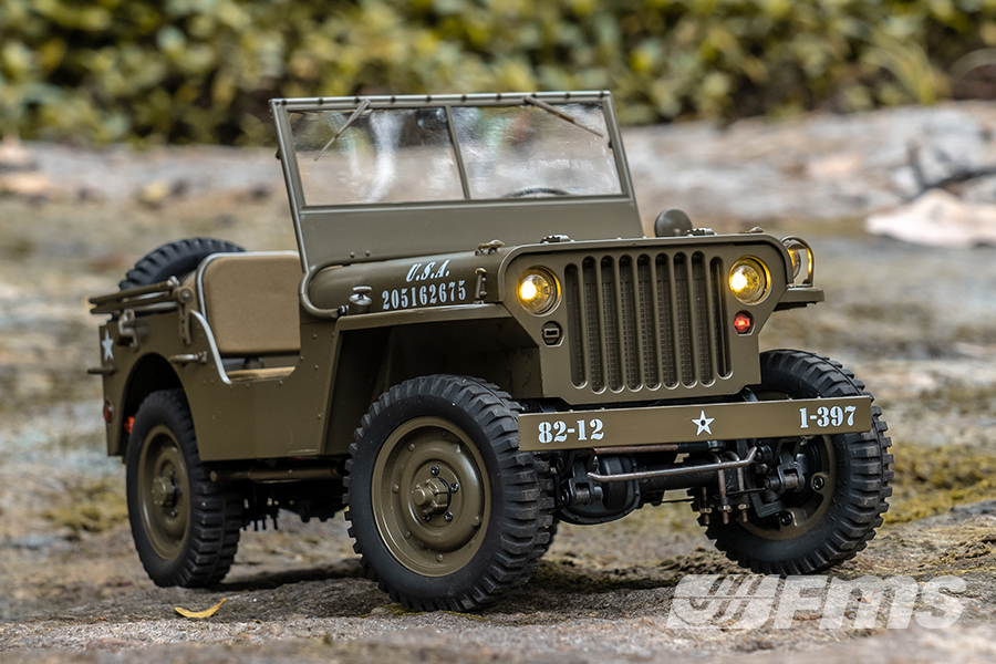Jeep Willys MB 1/12 Scale R/C Vehicle Gallery Image 29