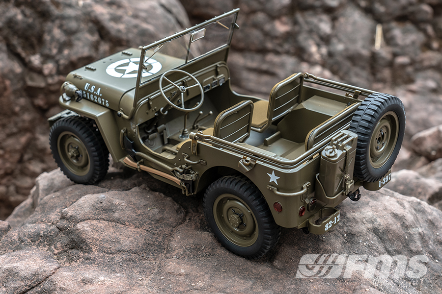 Jeep Willys MB 1/12 Scale R/C Vehicle Gallery Image 33