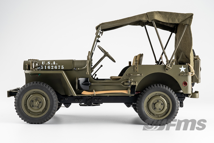 Jeep Willys MB 1/12 Scale R/C Vehicle Gallery Image 4