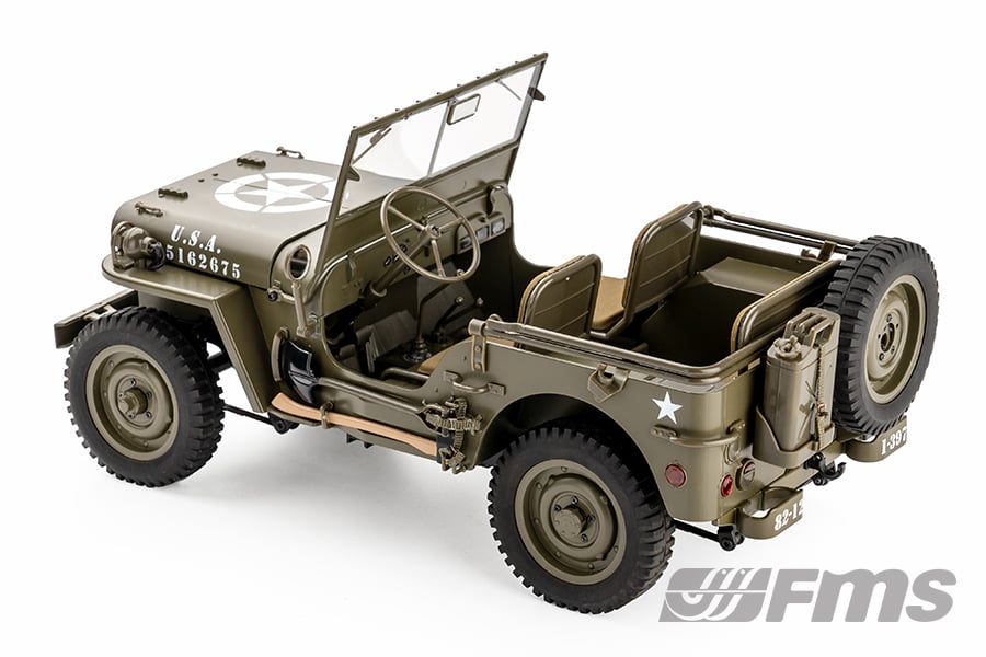 Jeep Willys MB 1/12 Scale R/C Vehicle