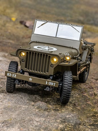 Jeep Willys MB 1/12 Scale R/C Vehicle Gallery Image 2