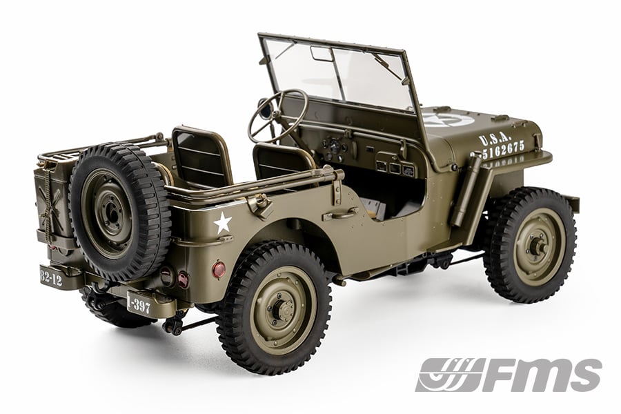 Jeep Willys MB 1/12 Scale R/C Vehicle Gallery Image 13