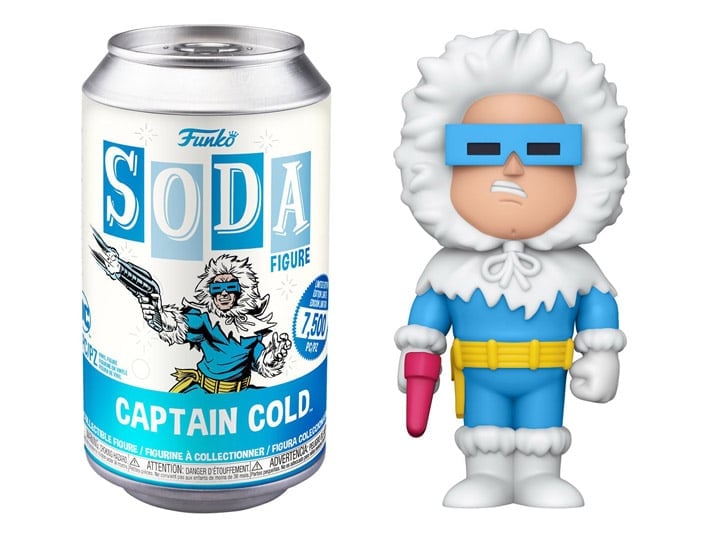 DC Comics Vinyl Soda Captain Cold Limited Edition Figure Gallery Image 1