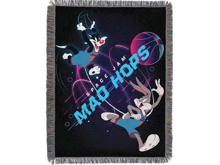 Space Jam: A New Legacy Mad Hops Tapestry Throw Blanket Gallery Image 1