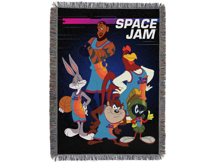 Space Jam: A New Legacy Tune Squad Tapestry Throw Blanket Gallery Image 1