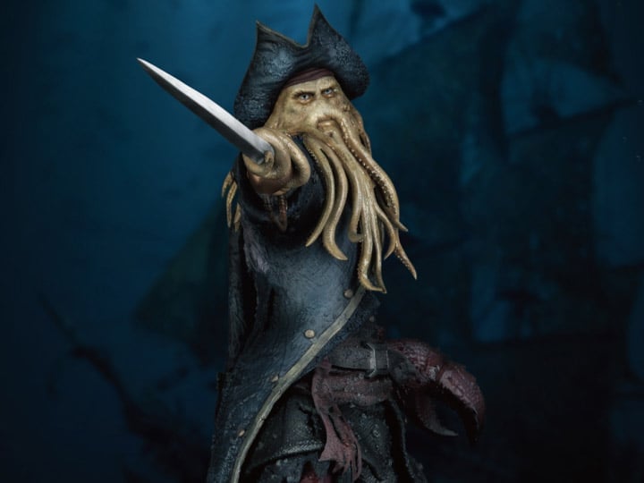 Pirates of the Caribbean: At World's End Master Craft MC-034 Davy Jones Limited Edition Statue Gallery Image 1