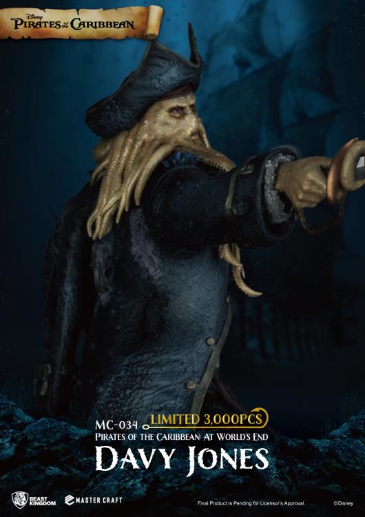Pirates of the Caribbean: At World's End Master Craft MC-034 Davy Jones Limited Edition Statue Gallery Image 9