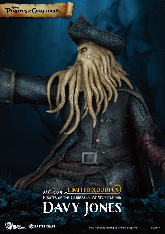 Pirates of the Caribbean: At World's End Master Craft MC-034 Davy Jones Limited Edition Statue Gallery Image 10