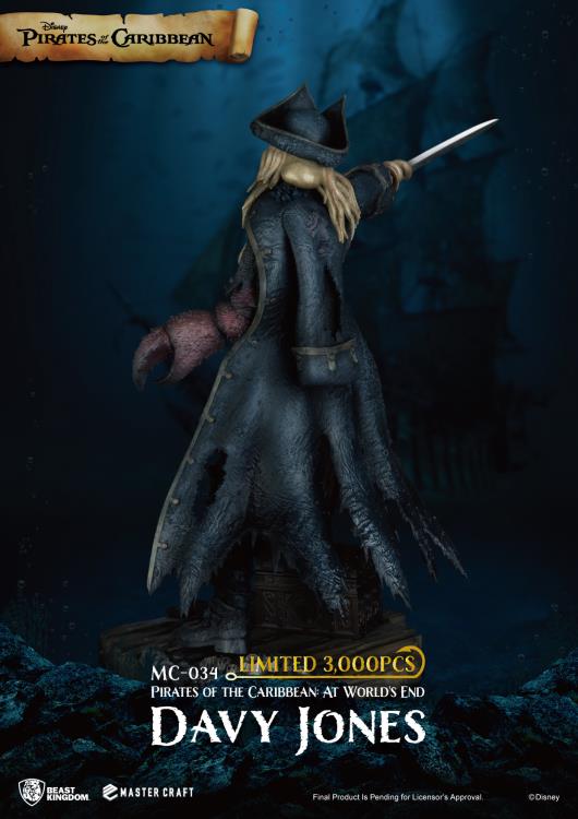 Pirates of the Caribbean: At World's End Master Craft MC-034 Davy Jones Limited Edition Statue Gallery Image 5