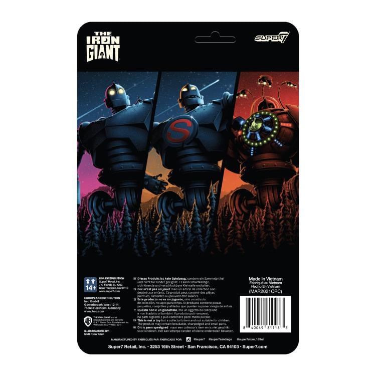 The Iron Giant ReAction Iron Giant (Super Ver.) Figure Gallery Image 5