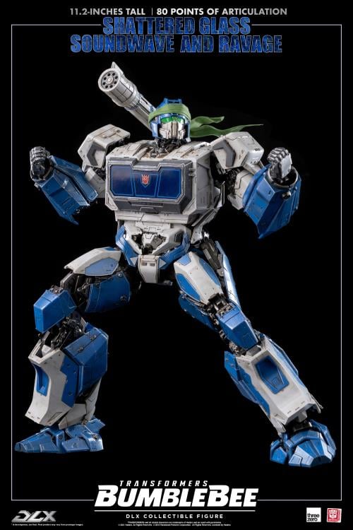 Transformers: Bumblebee DLX Scale Collectible Series Shattered Glass Soundwave and Ravage BBTS Exclusive Gallery Image 8