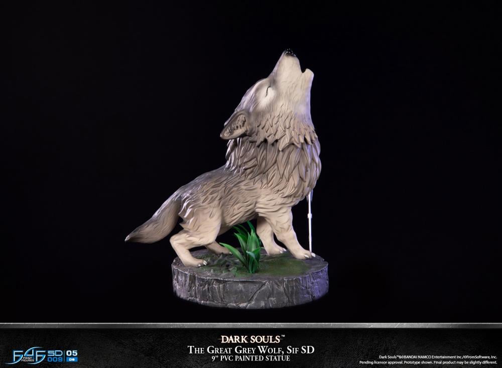 Dark Souls The Great Grey Wolf Sif SD Statue Gallery Image 17