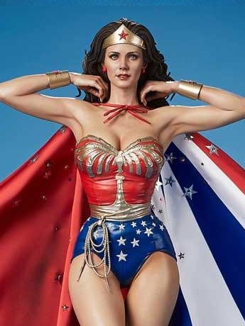 Wonder Woman (TV Series) Museum Masterline Wonder Woman 1/3 Scale Statue (With Bonus) Gallery Image 2
