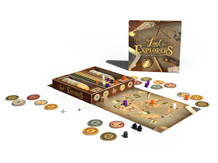 Lost Explorers Board Game Gallery Image 1