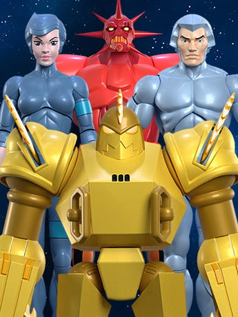 SilverHawks ULTIMATES! Wave 1 Set of 4 Figures Gallery Image 2