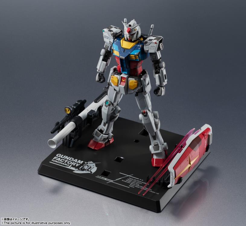 BANDAI - 超合金×GUNDAM FACTORY YOKOHAMA GUNDAM Gundam Chogokin X Gundam Factory Yokohama RX-78F00 Gundam Expo