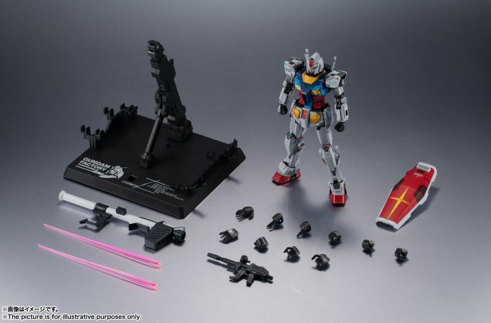 Gundam Chogokin X Gundam Factory Yokohama RX-78F00 Gundam Expo