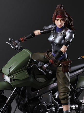 Final Fantasy VII Remake Play Arts Kai Jessie & Motorcycle Set Gallery Image 2