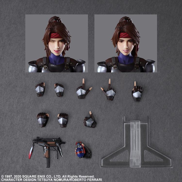 Final Fantasy VII Remake Play Arts Kai Jessie & Motorcycle Set Gallery Image 10