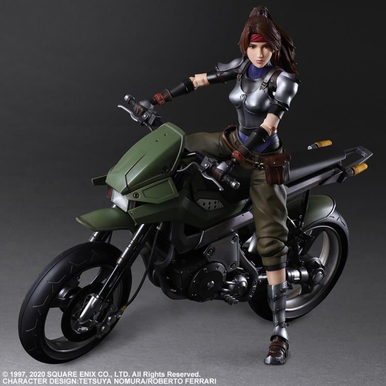 Final Fantasy VII Remake Play Arts Kai Jessie & Motorcycle Set Gallery Image 3