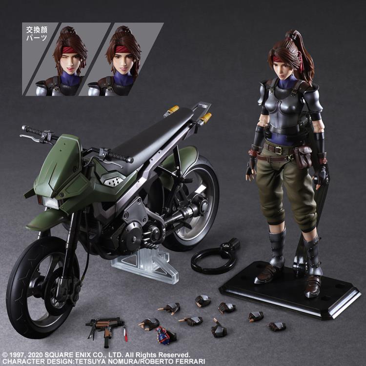 Final Fantasy VII Remake Play Arts Kai Jessie & Motorcycle Set Gallery Image 9