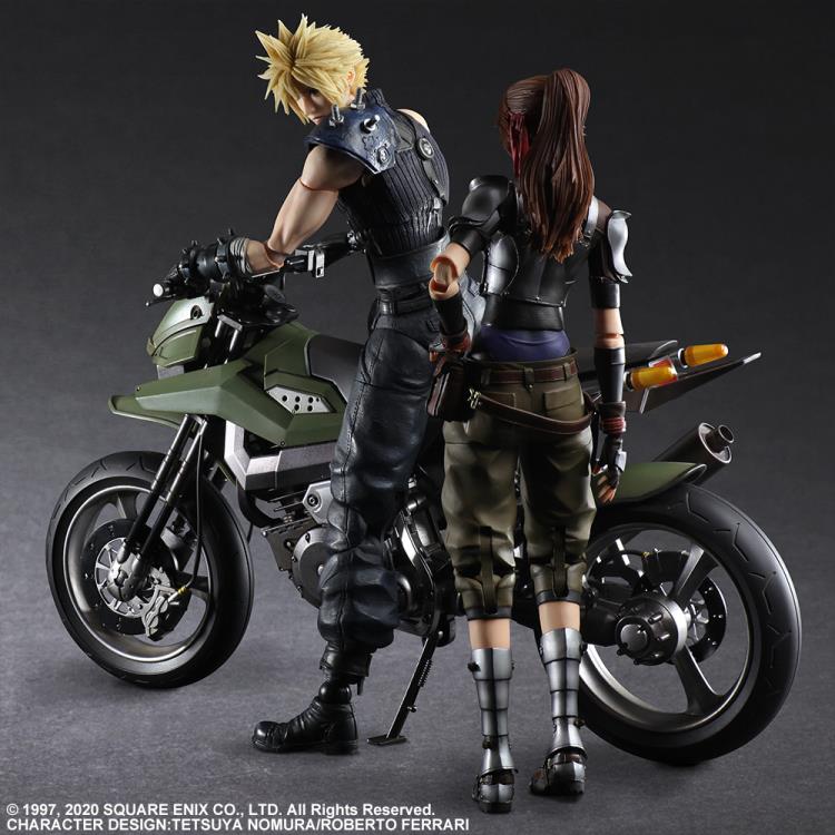 Final Fantasy VII Remake Play Arts Kai Jessie, Cloud & Motorcycle Set Gallery Image 5