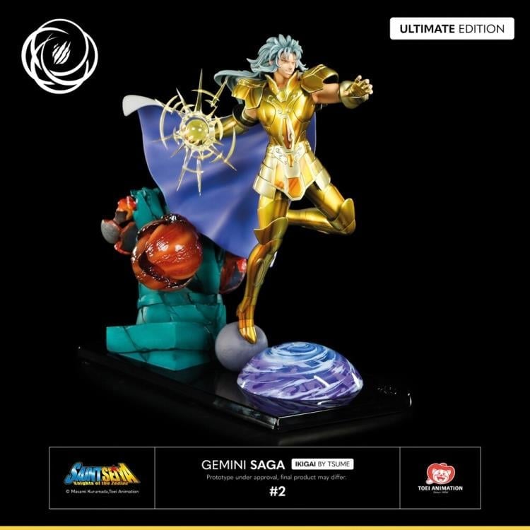 Saint Seiya Ikigai Gemini Saga 1/6 Scale Limited Edition Statue