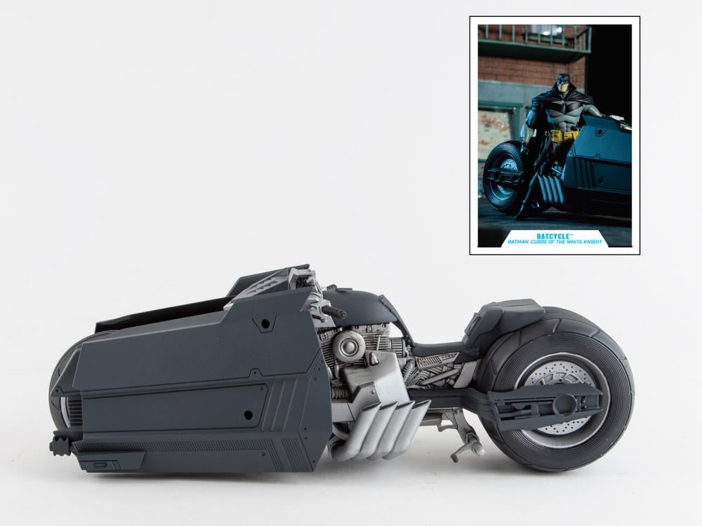 Batman: Curse of the White Knight DC Multiverse Batcycle Gallery Image 3