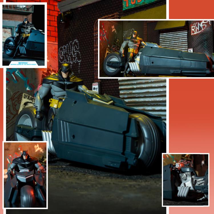 Batman: Curse of the White Knight DC Multiverse Batcycle Gallery Image 12