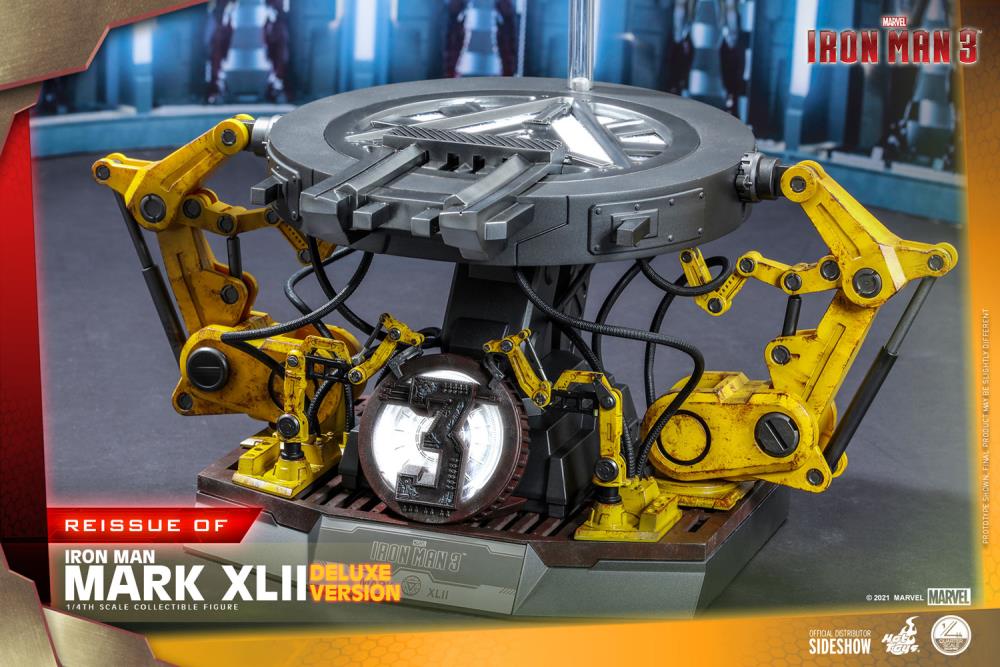 Iron Man 3 QS008 Iron Man Mark XLII (Deluxe Ver.) 1/4th Scale Figure (Reissue) Gallery Image 20