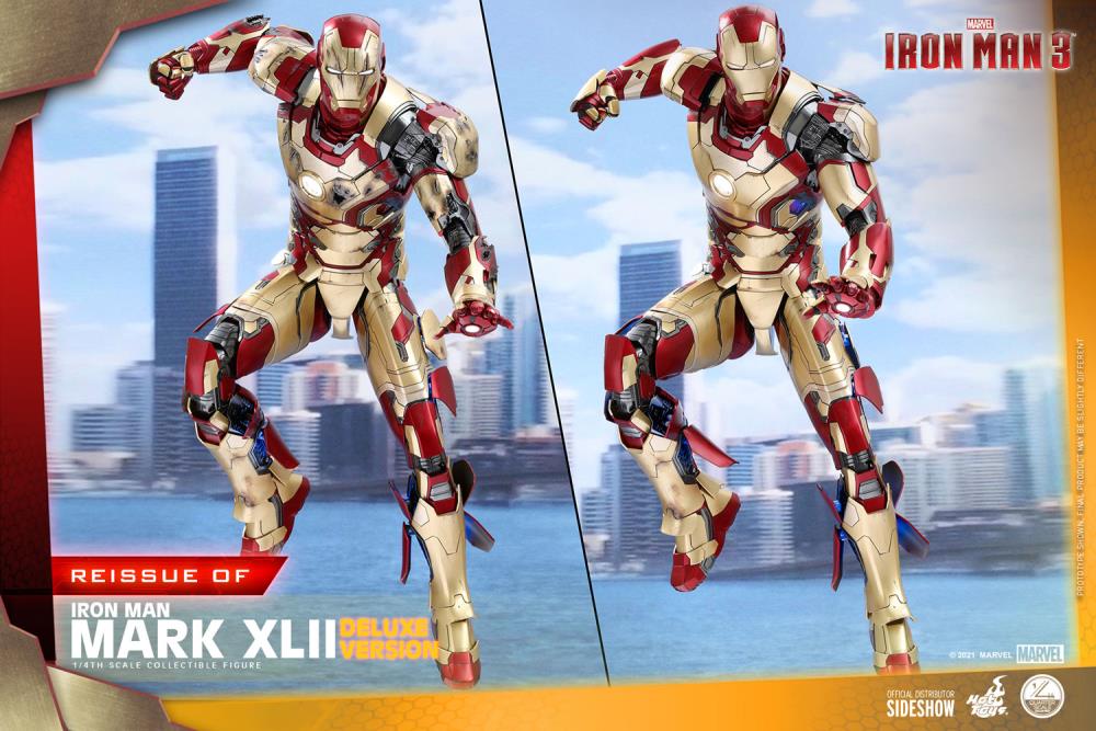 Iron Man 3 QS008 Iron Man Mark XLII (Deluxe Ver.) 1/4th Scale