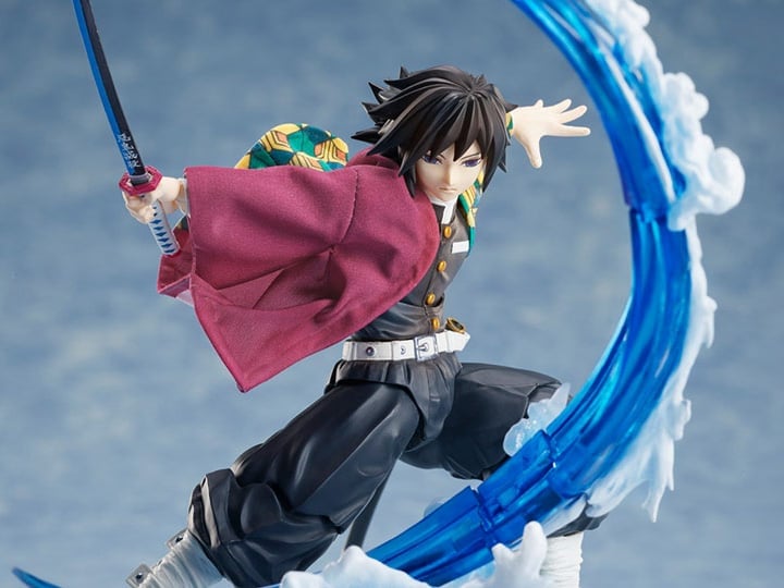 Demon Slayer: Kimetsu no Yaiba BUZZmod. Giyu Tomioka 1/12 Scale Action Figure Gallery Image 1