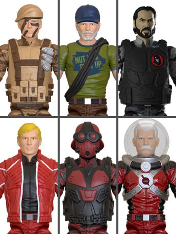 Eagle Force 4" Wave 5 Set of 6 BBTS Exclusive Figures Gallery Image 2