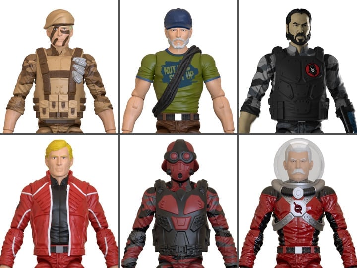 Eagle Force 4" Wave 5 Set of 6 BBTS Exclusive Figures Gallery Image 1