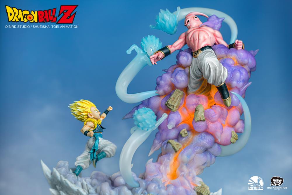 Dragon Ball Z Gotenks vs. Majin Buu 1/6 Scale Limited Edition Statue Gallery Image 14