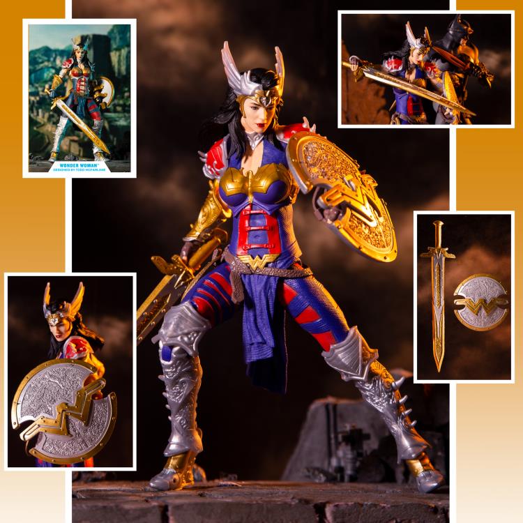 DC Comics DC Multiverse Wonder Woman (Todd McFarlane) Action Figure Gallery Image 10