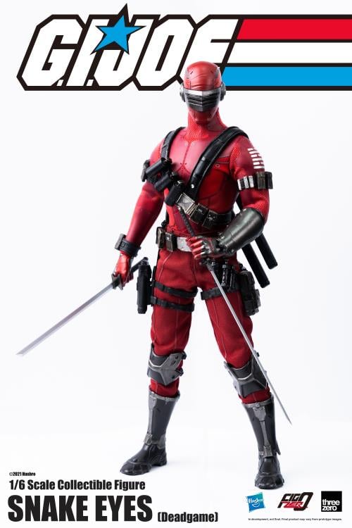 G.I. Joe FigZero Snake Eyes (Deadgame) 1/6 Scale BBTS Exclusive Collectible Figure Gallery Image 9