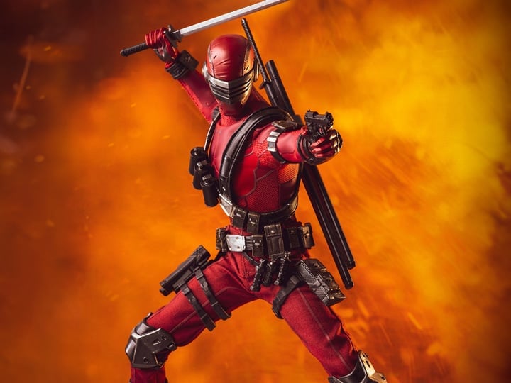 G.I. Joe FigZero Snake Eyes (Deadgame) 1/6 Scale BBTS Exclusive Collectible Figure Gallery Image 1